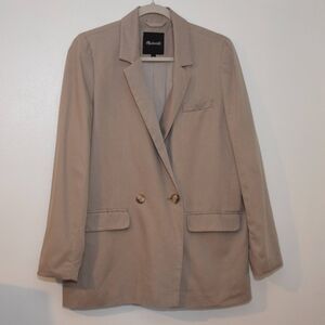 Madewell Tan Blazer